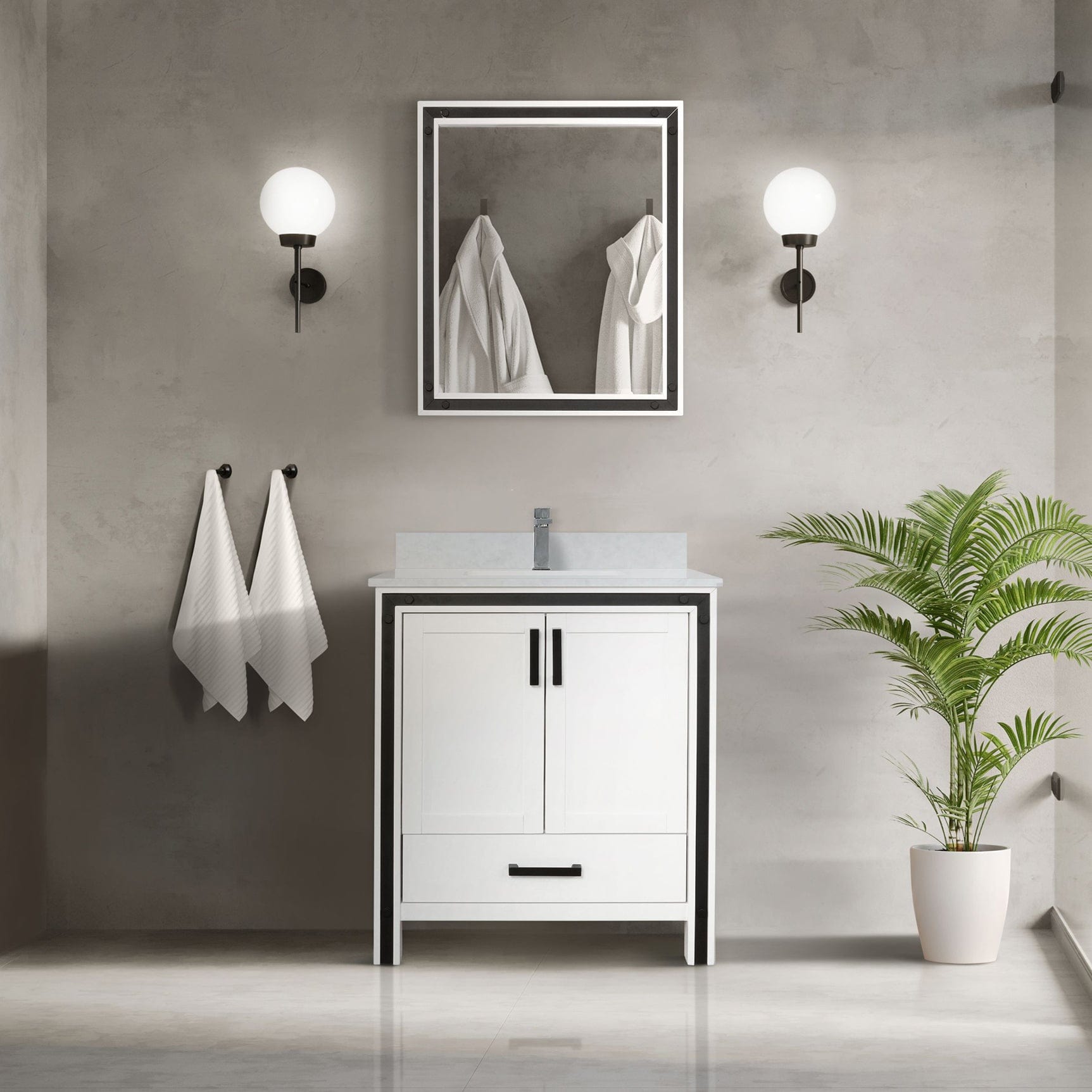 Bell + Modern Bathroom Vanity 30