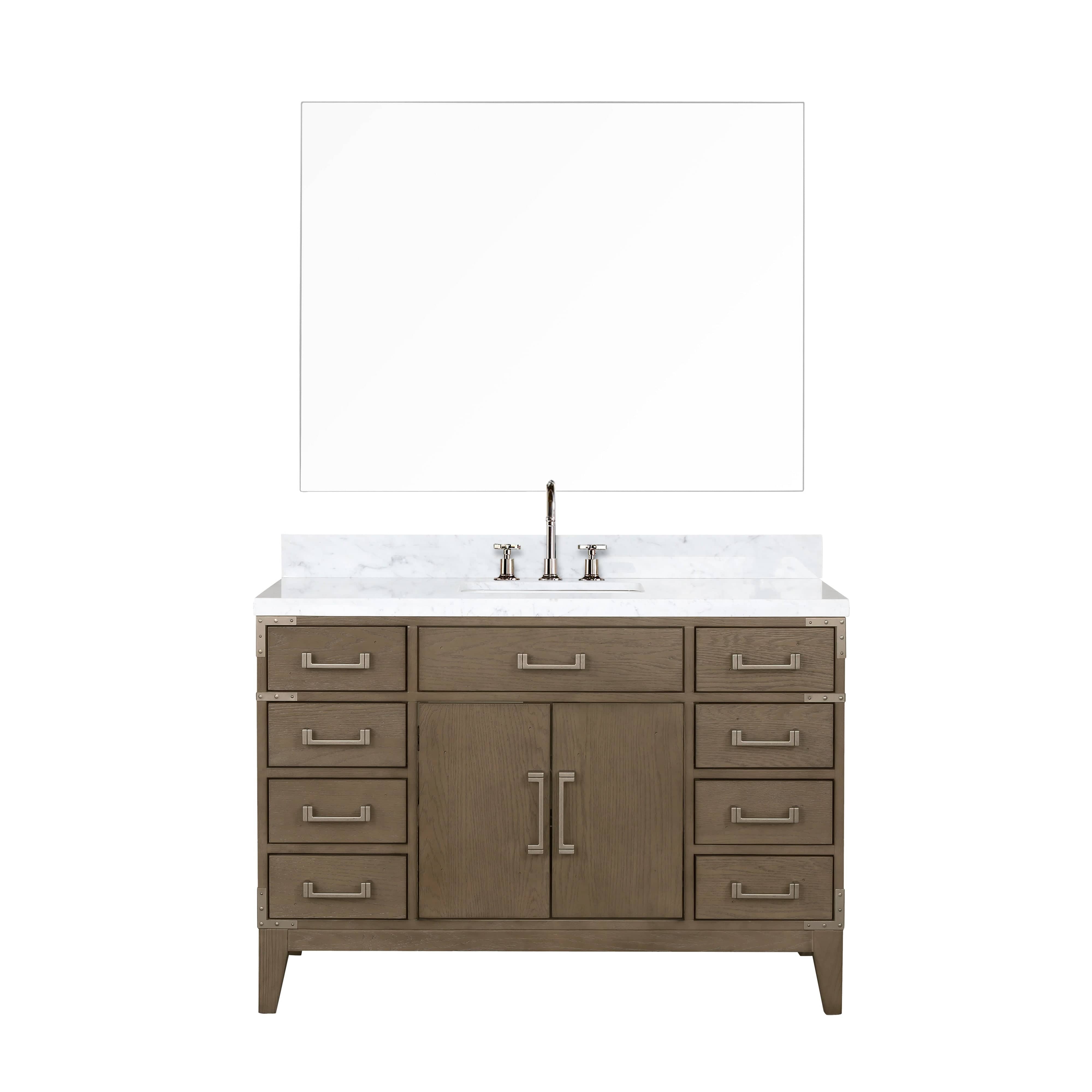 Bell + Modern Bathroom Vanity Harbor  Single Bath Vanity