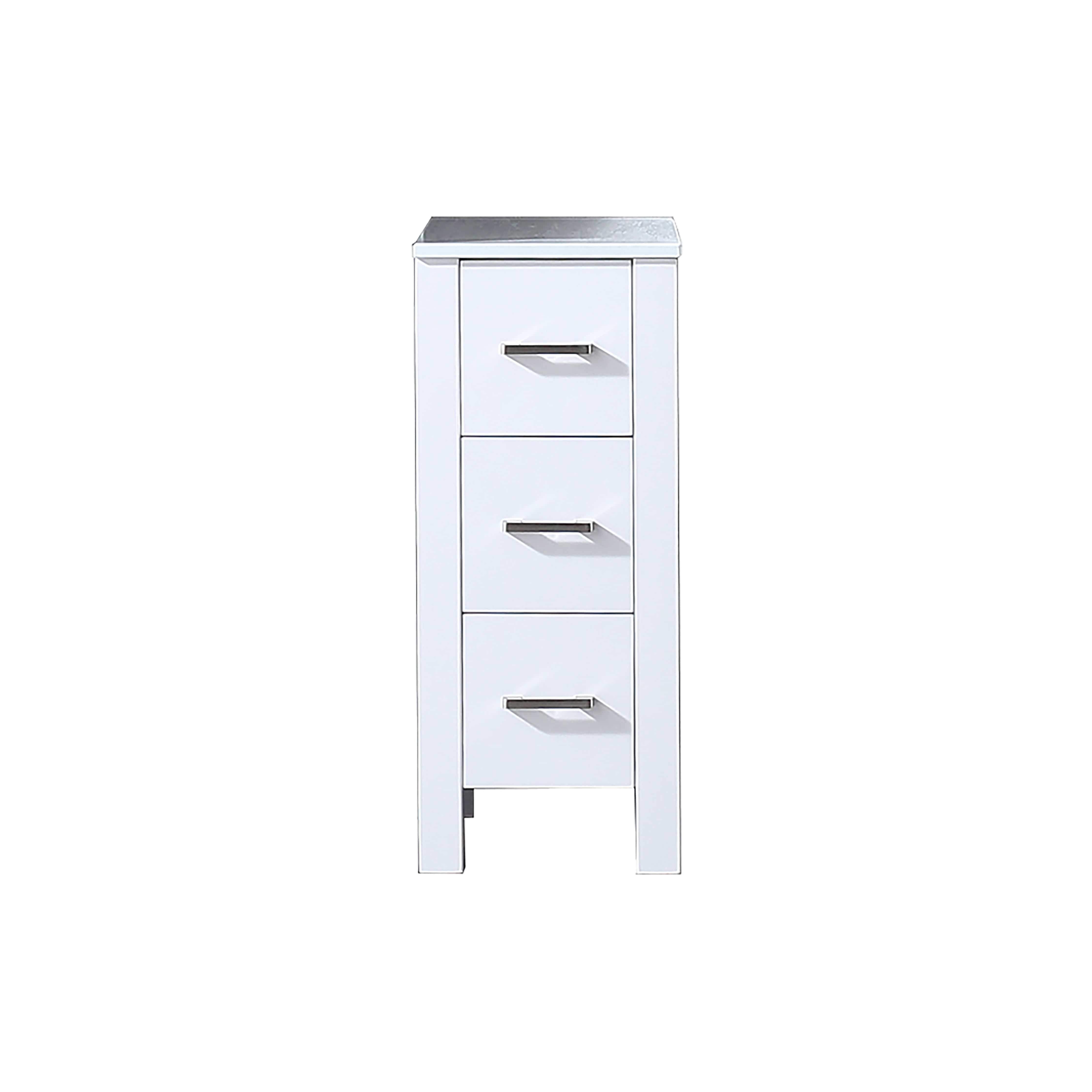 Lexora Side cabinet White Volez Side Cabinet: 12