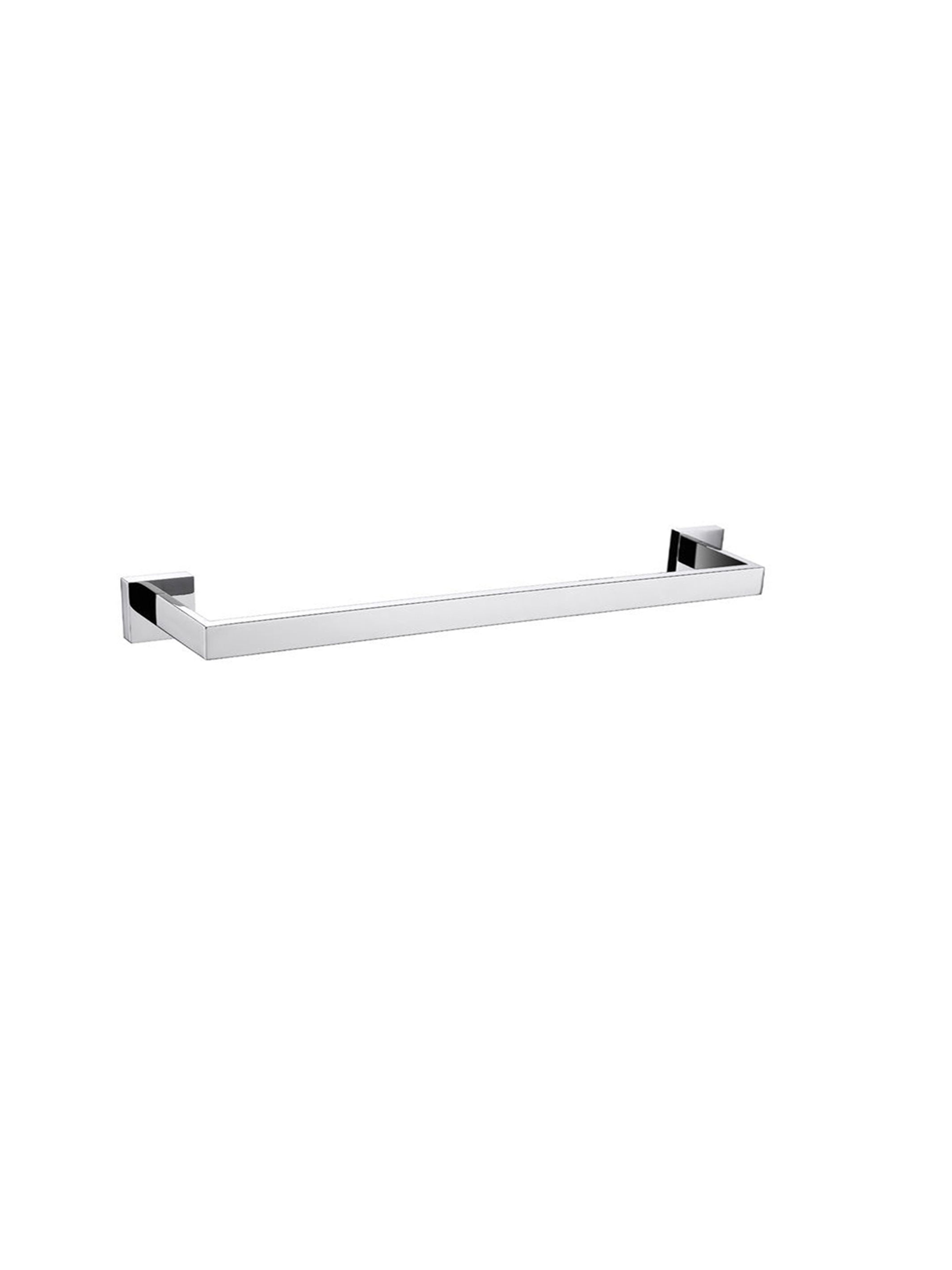 Lexora Towel Bar Chrome Bagno Bianca Stainless Steel 24